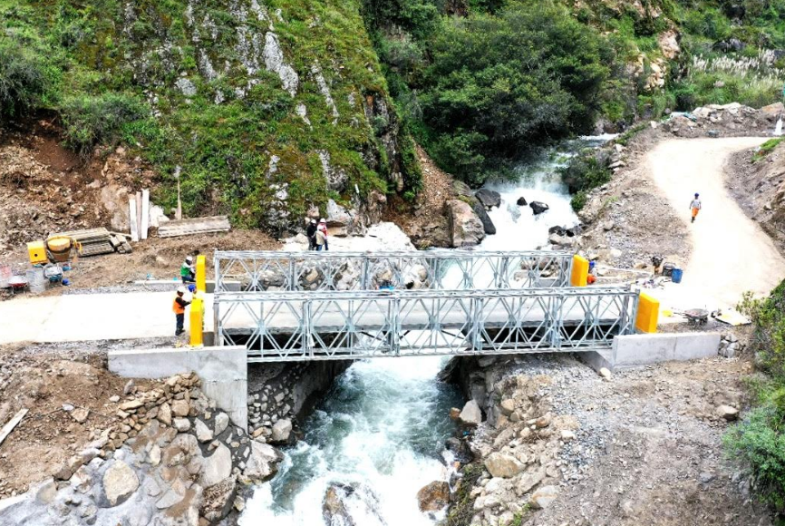 Quince nuevos puentes modulares mejorarán transitabilidad en Áncash