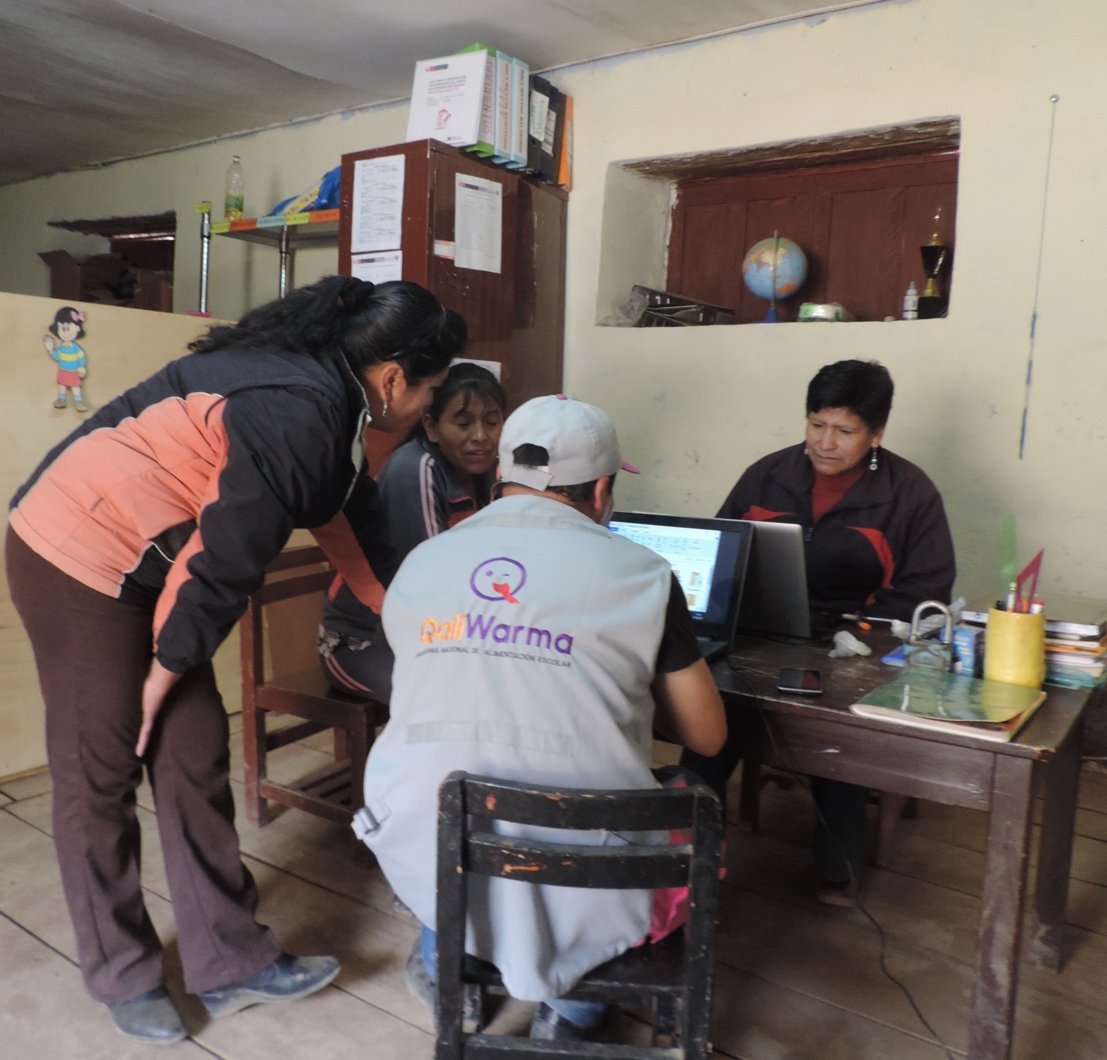 Áncash: Qali Warma supervisa servicio alimentario escolar en 2, 500 colegios públicos