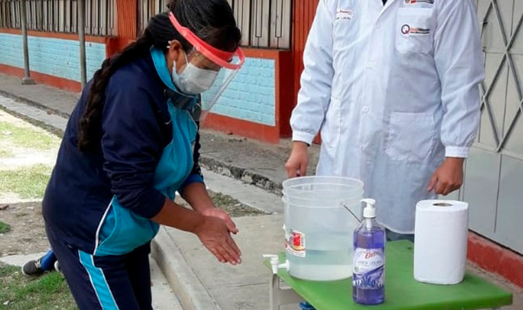 Qali Warma promueve correcto lavado de manos y alimentación saludable 