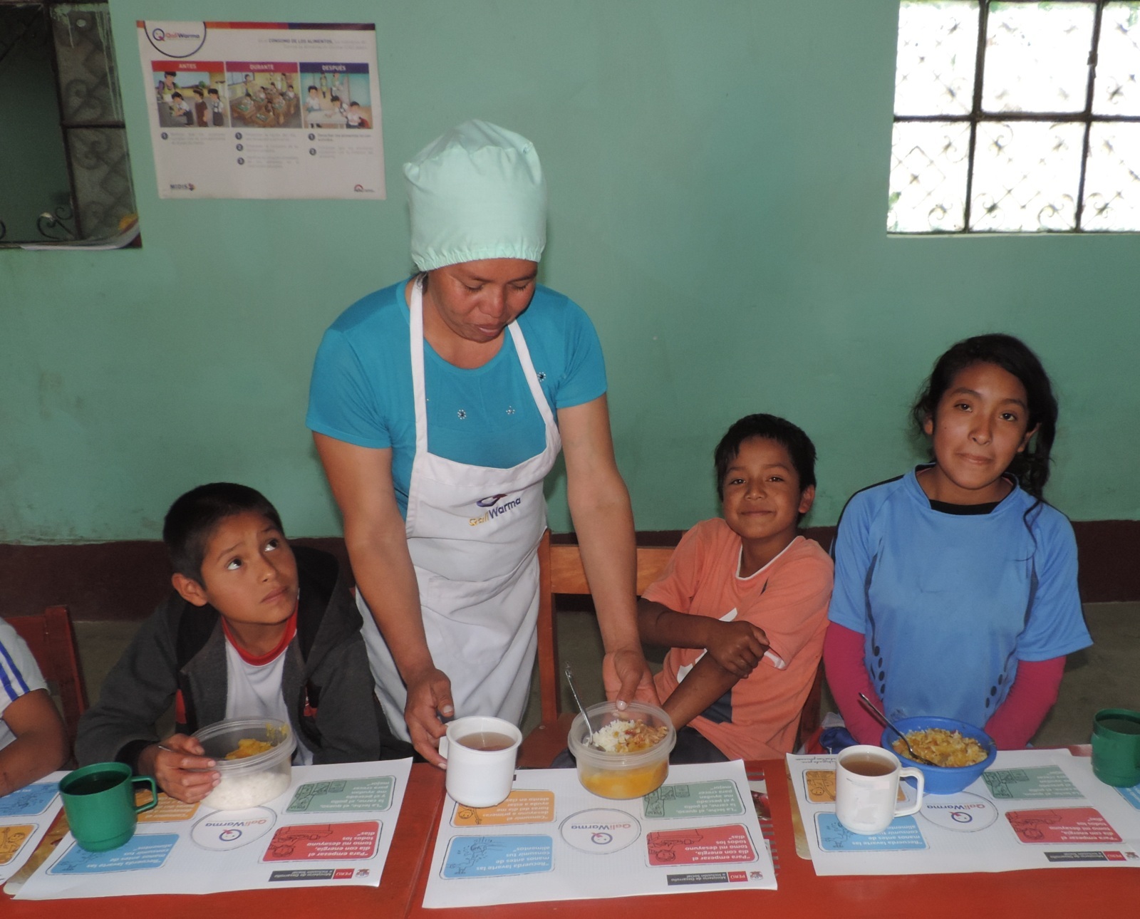 Áncash: más de 26 mil escolares de zonas más pobres reciben desayunos y almuerzos de Qali Warma