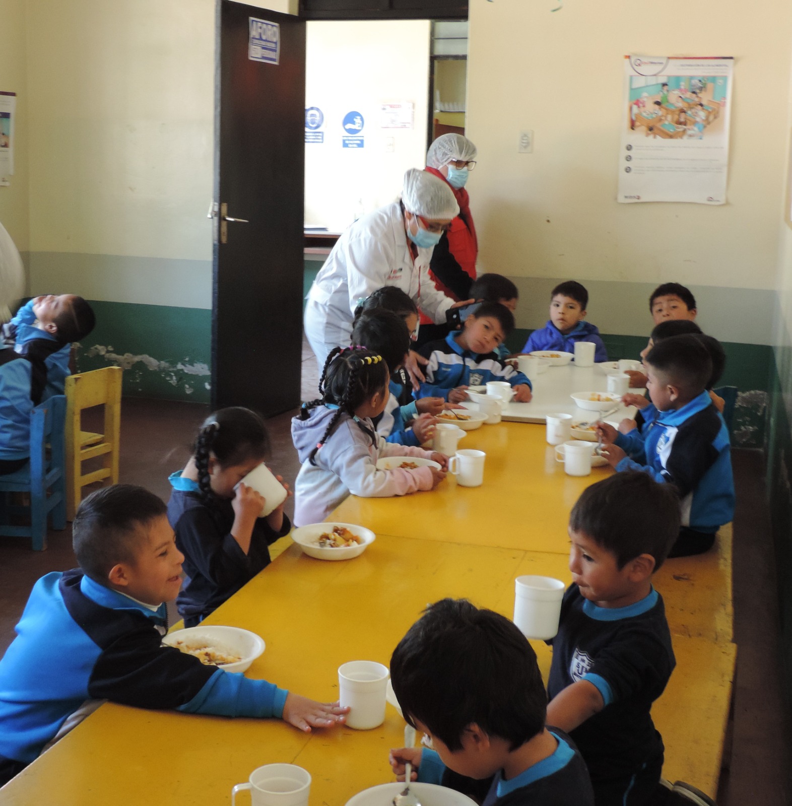 Áncash: Qali Warma supervisó servicio alimentario en la institución educativa inicial de Monterrey en el distrito de Independencia 