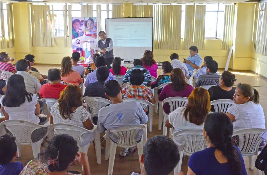 “Qali Warma” realizará sesión informativa sobre servicio alimentario