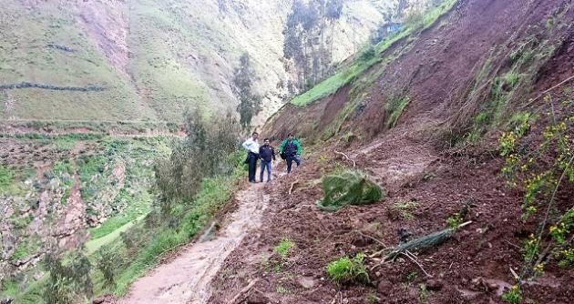 Veinte caseríos de Quillo están aislados