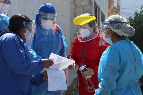 Realizan Operación Tayta en Caraz y hallan 25 casos positivos de covid-19