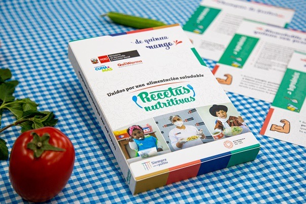 Presentan 40 recetas nutritivas para una alimentación saludable y balanceada de niños y adolescentes 
