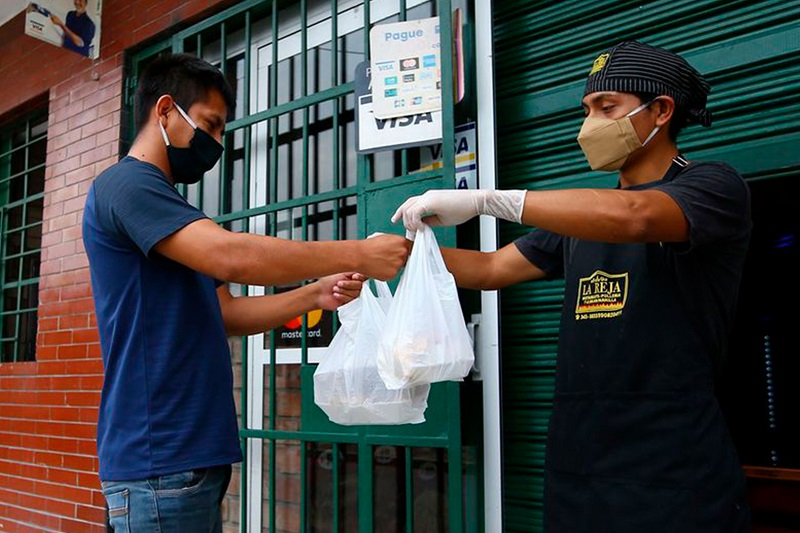 Recomendaciones para recibir paquetes o alimentos en el domicilio