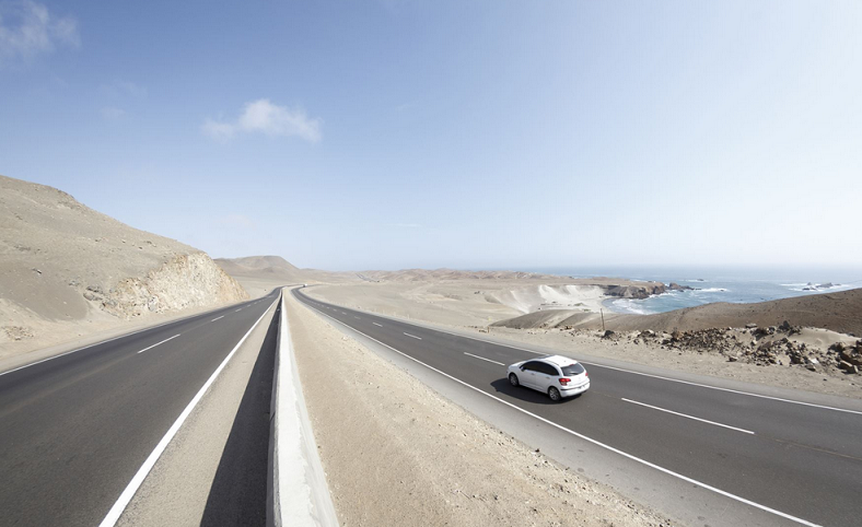 Red Vial 4 cuenta con 277 km. de autopista y une las regiones Lima, Áncash y La Libertad