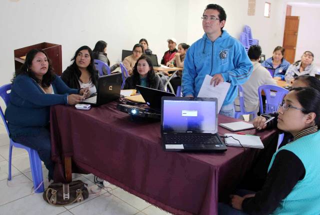 Red de Salud Conchucos Sur es capacitada en manejo del Sistema de Información del Estado Nutricional 