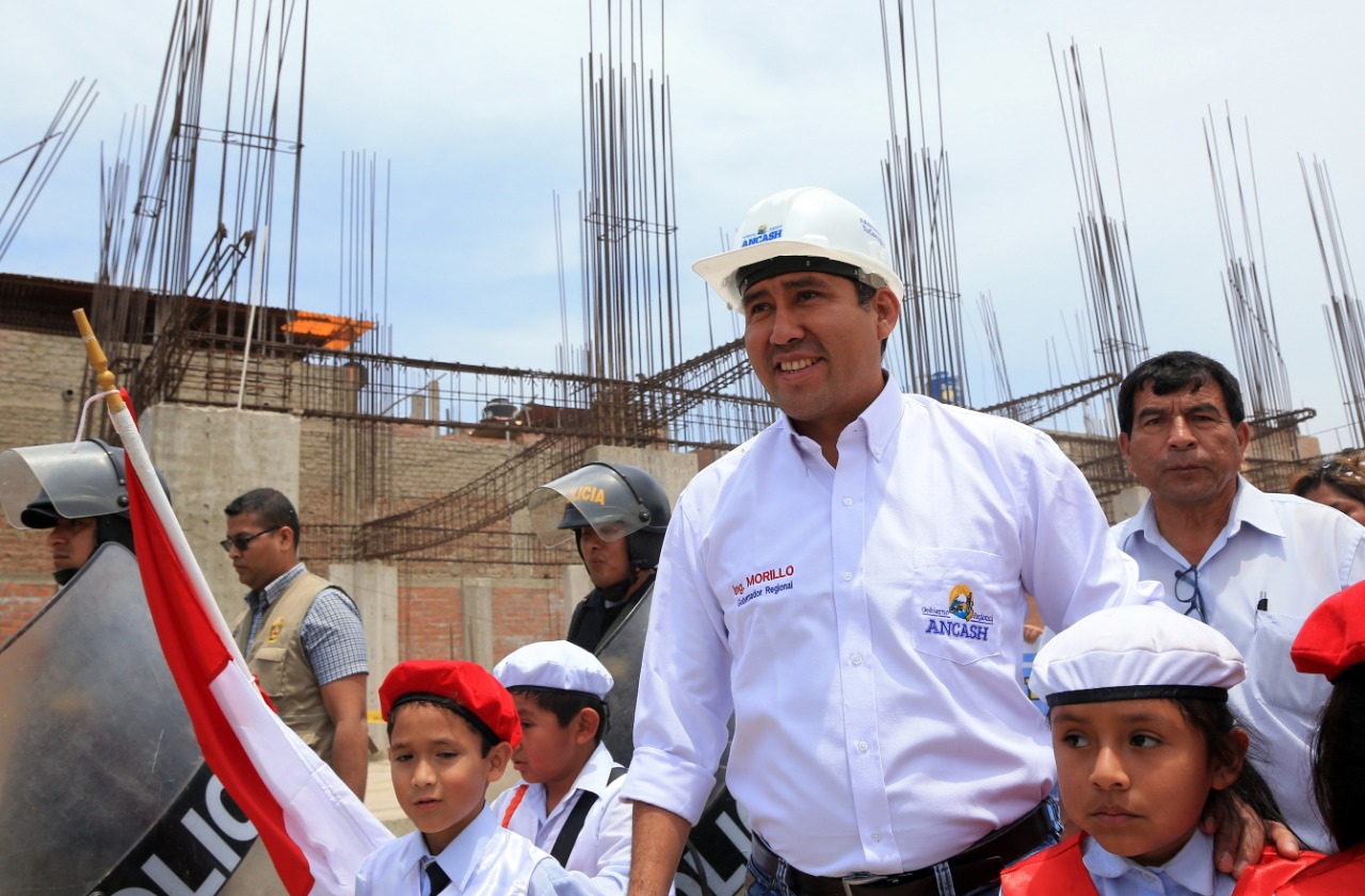 Reinician obra del Belaunde y anuncian construcción de 14 nuevos colegios para Áncash