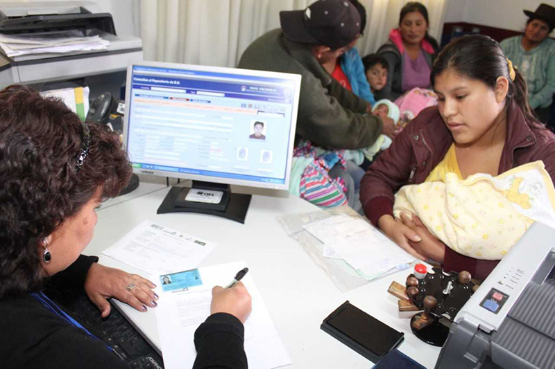 Reniec ahora tiene oficina en hospital de Huari