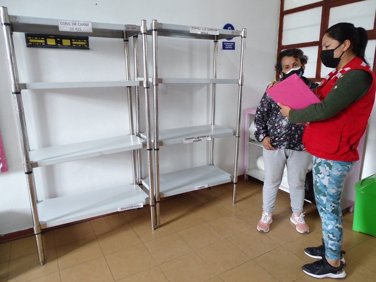 Qali Warma verifica condiciones de almacenes de alimentos en instituciones educativas públicas   