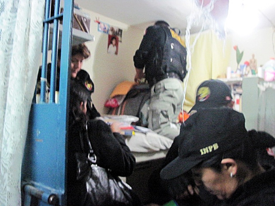 Efectúan requisa en pabellón de mujeres del Establecimiento Penal de Huaraz