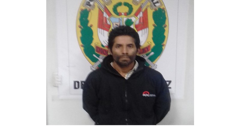 Internan en el penal de Huaraz a requisitoriado por violación a menor de edad