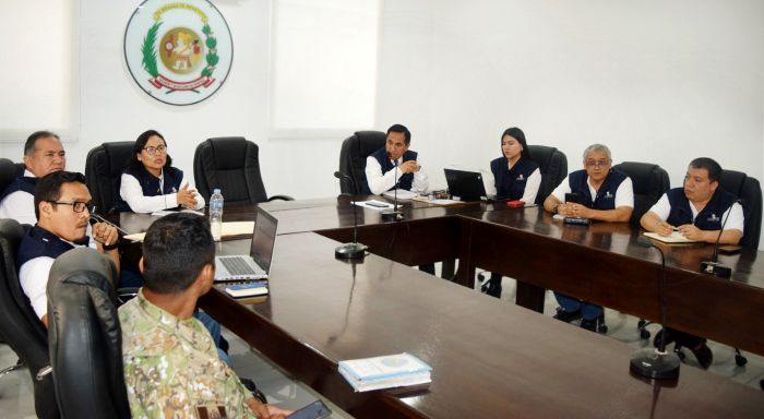 ODPE Huaura coordina acciones de seguridad con las Fuerzas Armadas y PNP 