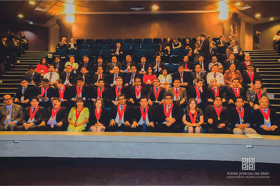 Huaraz: doctor García Lizárraga  participó en primera reunión anual de presidentes de cortes superiores