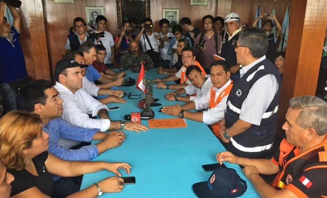 Premier Zavala y ministro de Transportes arribarán en cualquier momento a Chimbote