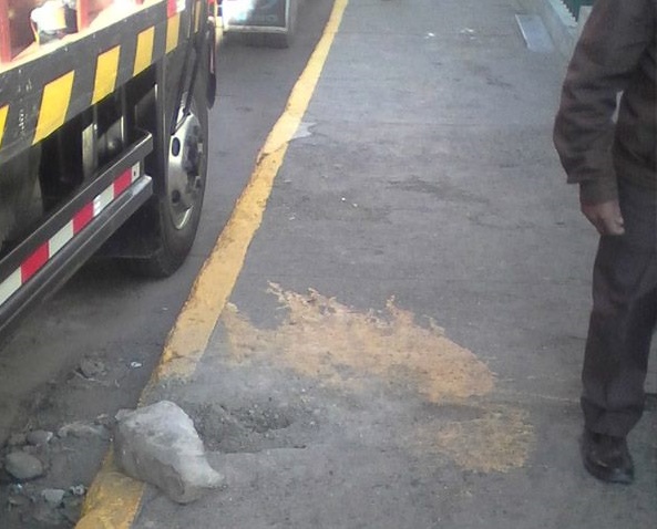 Huaraz: roban señal de tránsito de la calle Bolognesi y  avenida Confraternidad
