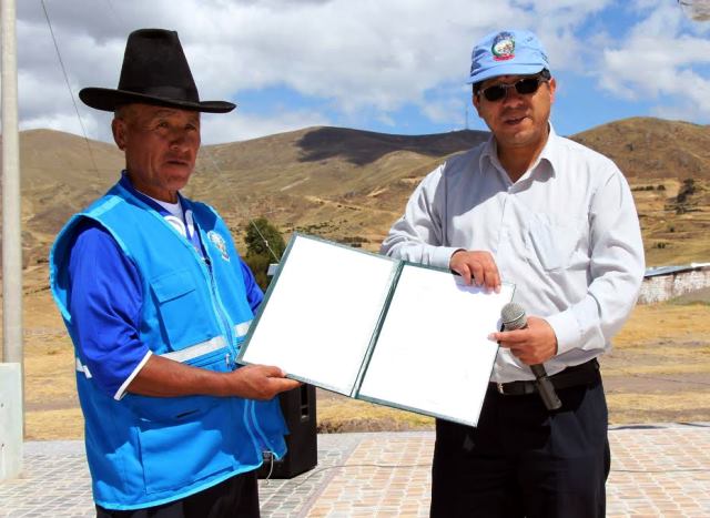 Municipio de Independencia formaliza ronda campesina de Comunidad 24 de Junio