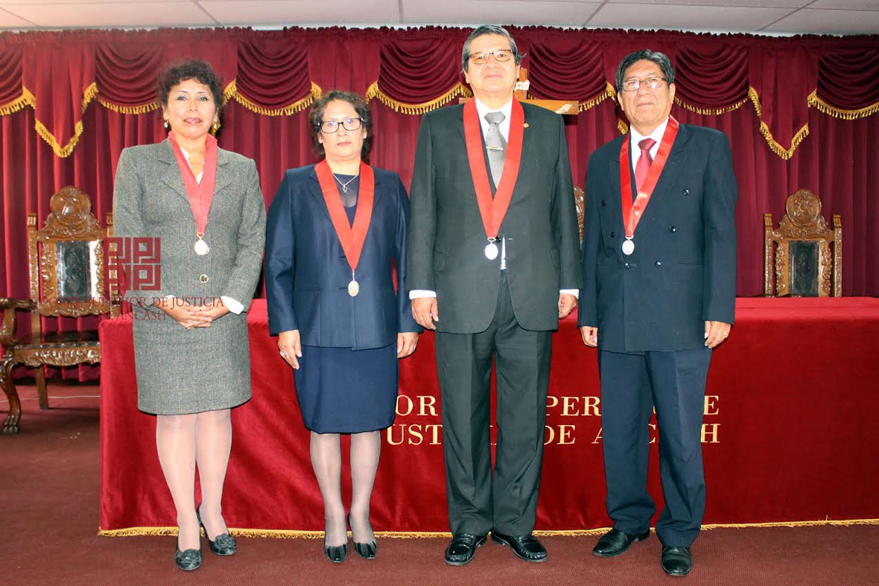  Instalan la Sala Civil Transitoria de la Corte de Áncash y juramentan sus miembros