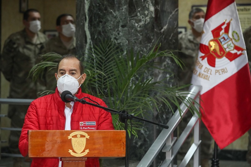 "Evaluamos apoyo de FFAA  a PNP en lucha contra inseguridad", afirma ministro Martos  