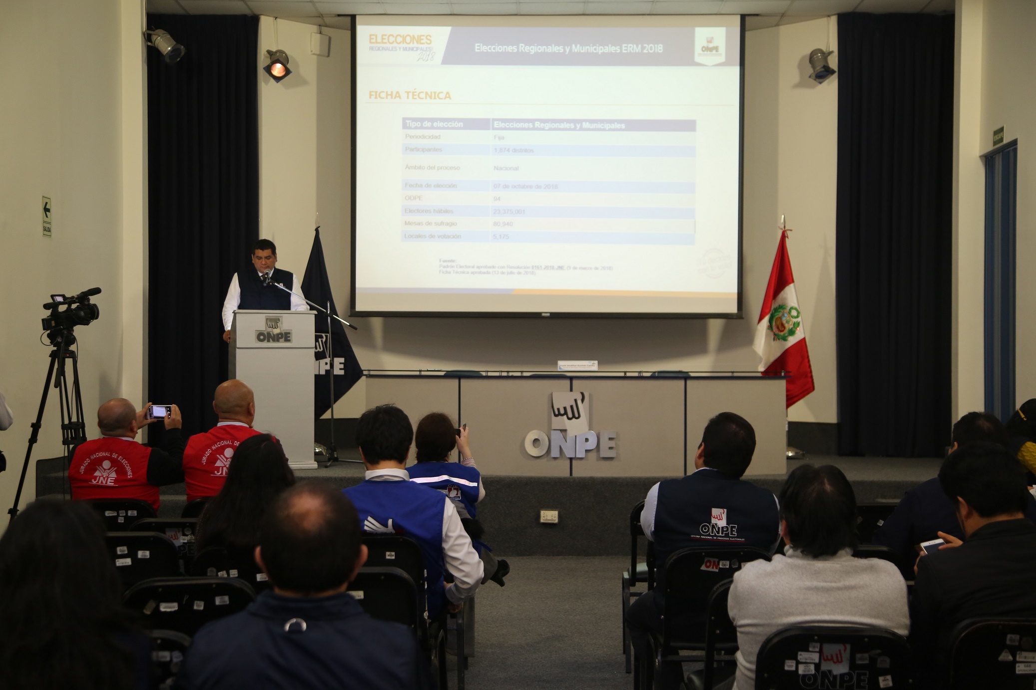 ONPE seleccionó lista de ciudadanos candidatos para el sorteo de miembros de mesa