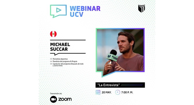 UCV organiza Seminario Web para periodistas