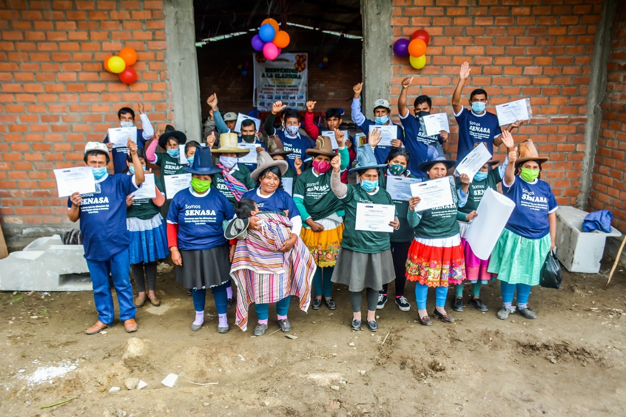 Áncash: productores de Arveja se gradúan como expertos en buenas prácticas agrícolas