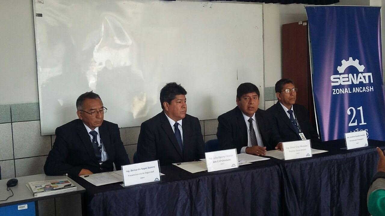 Senati Áncash cumple 21 años formando técnicos
