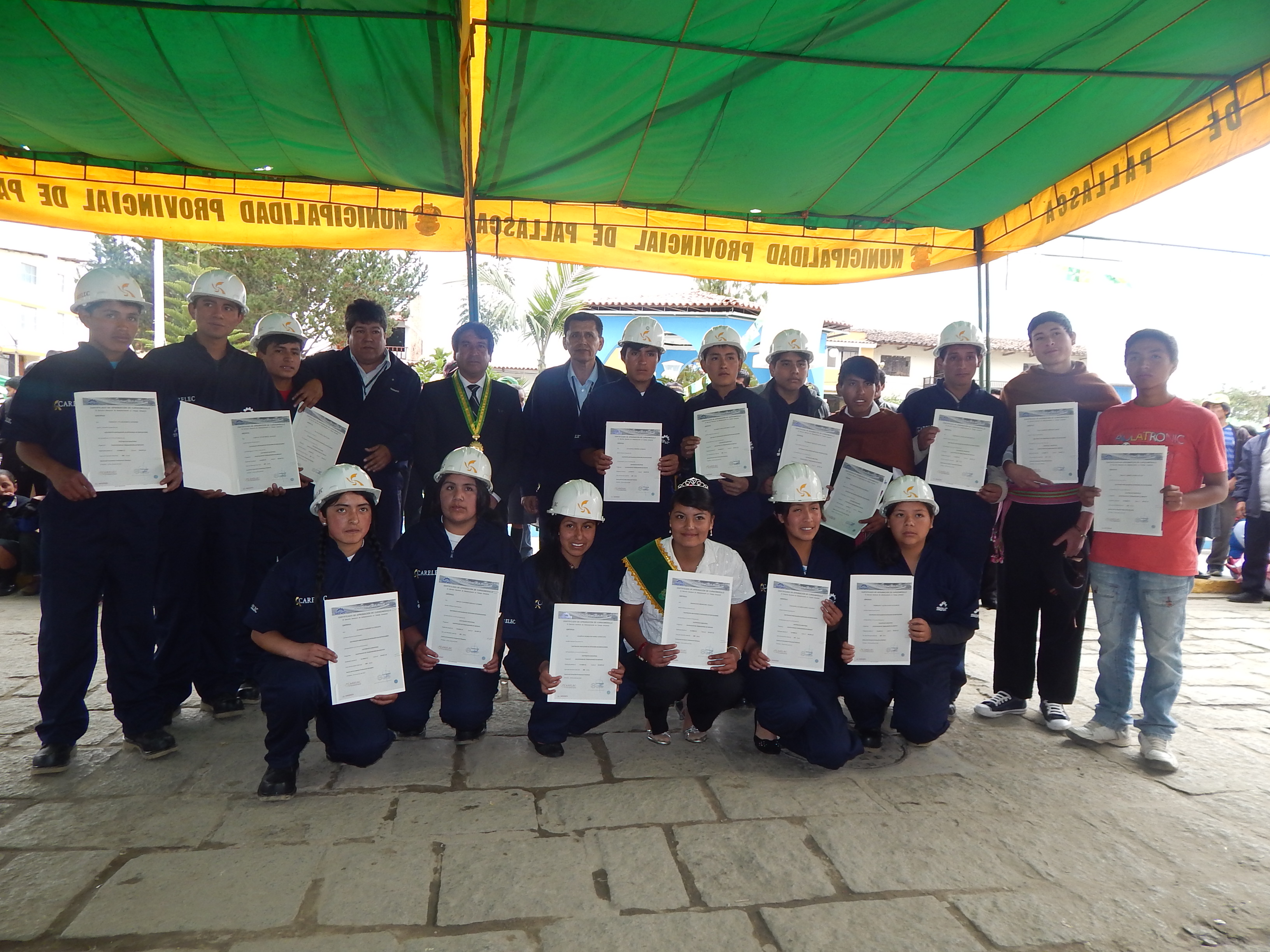 Cabana: jóvenes se benefician de programa de formación de Senati