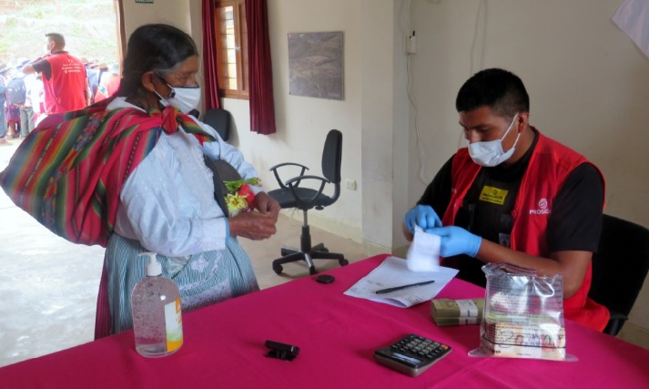 Más de 20 mil adultos mayores en pobreza extrema ingresaron al programa Pensión 65 en este año 