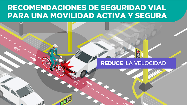 Sigue estas recomendaciones para movilizarte de forma segura en las vías
