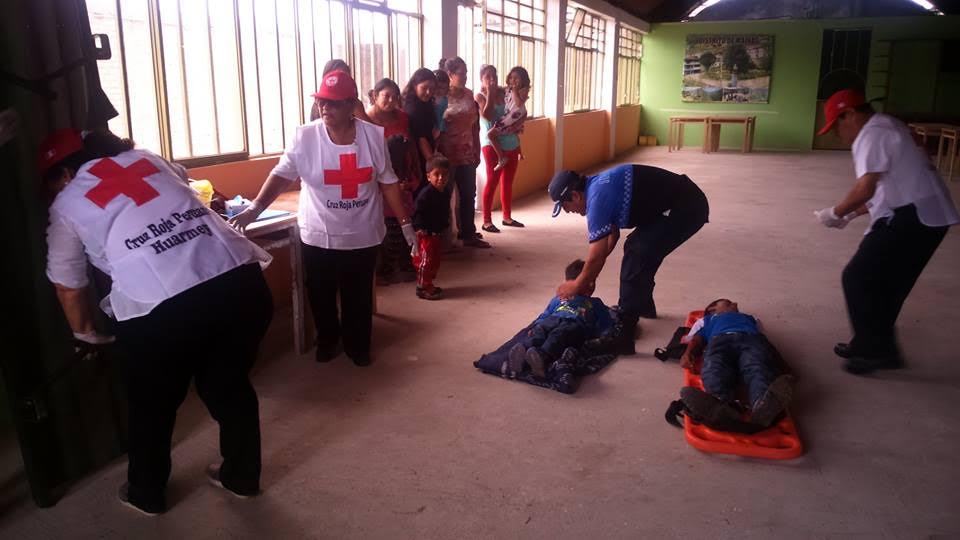 Simulacro por El Niño en Huarmey se concentró en sector Los Árabes