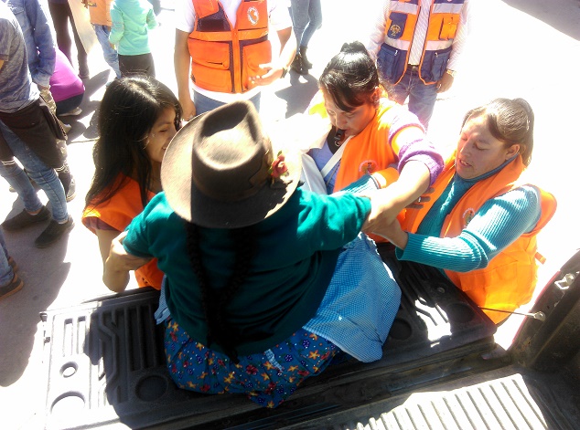 Huaraz: población del margen del Río Quillcay participa en simulacro de aluvión