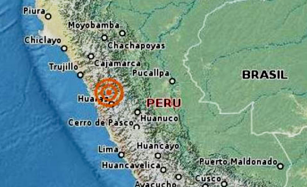 Sismo de 4.4 grados Richter se registró esta mañana en la ciudad de Casma
