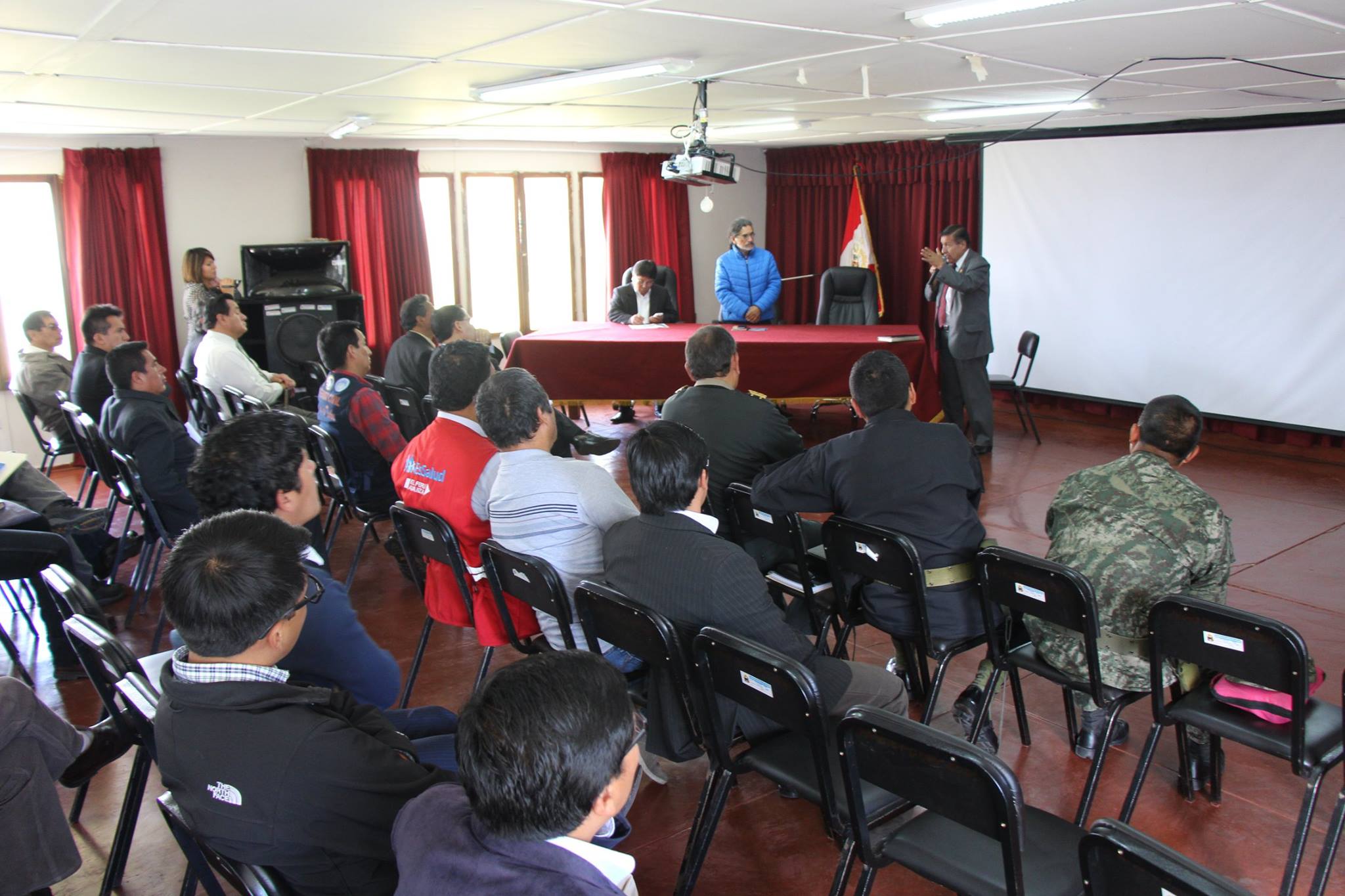 Huaraz: Informan avances para instalación del Sistema de Alerta Temprana en Palcacocha