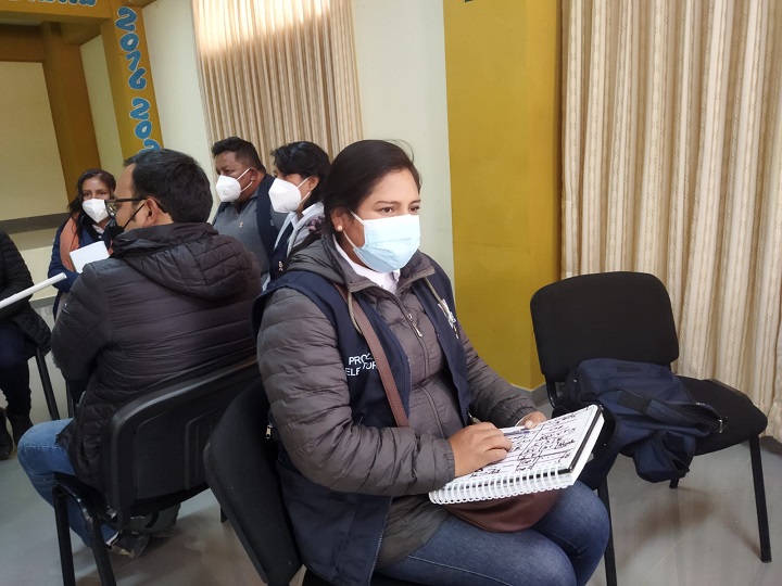 Áncash: Odpe Recuay capacitó a coordinadores distritales y de centros poblados 