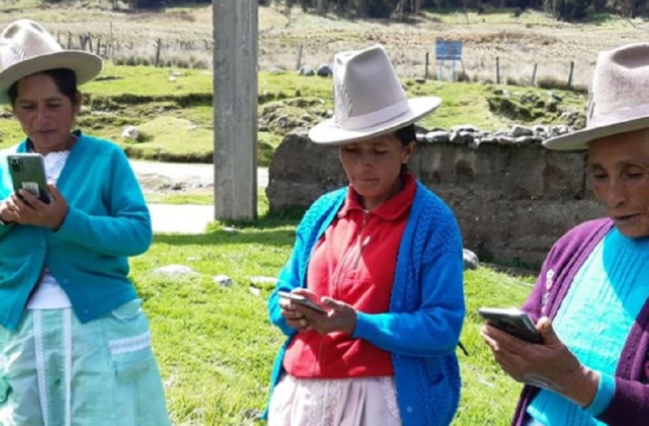 Áncash: campesinos analizan salubridad de fuentes de agua con innovador aplicativo digital