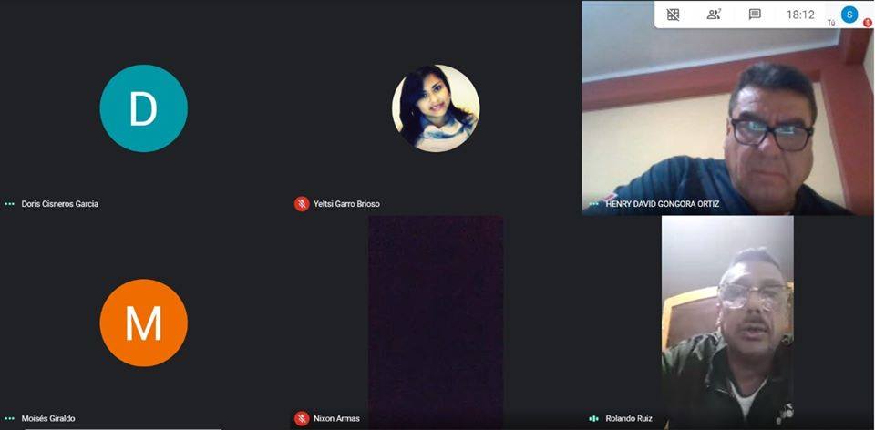 Subcomité de Seguridad y Salud  de Corte de Áncash se reúne para tratar protocolo de medidas por el covid-19