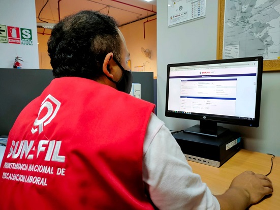 Sunafil envió más de 113 mil notificaciones a empresas vía casilla electrónica durante el 2021
