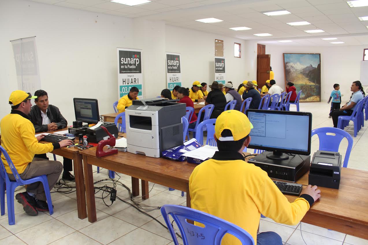 Sunarp instalará oficina registral en Cáceres del Perú-Jimbe