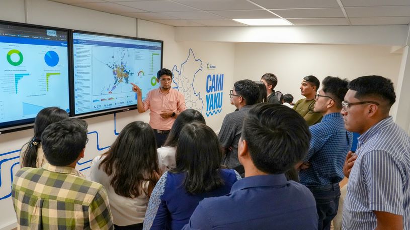 Seis universitarios ancashinos iniciaron formación académica en servicios de saneamiento de la Sunass