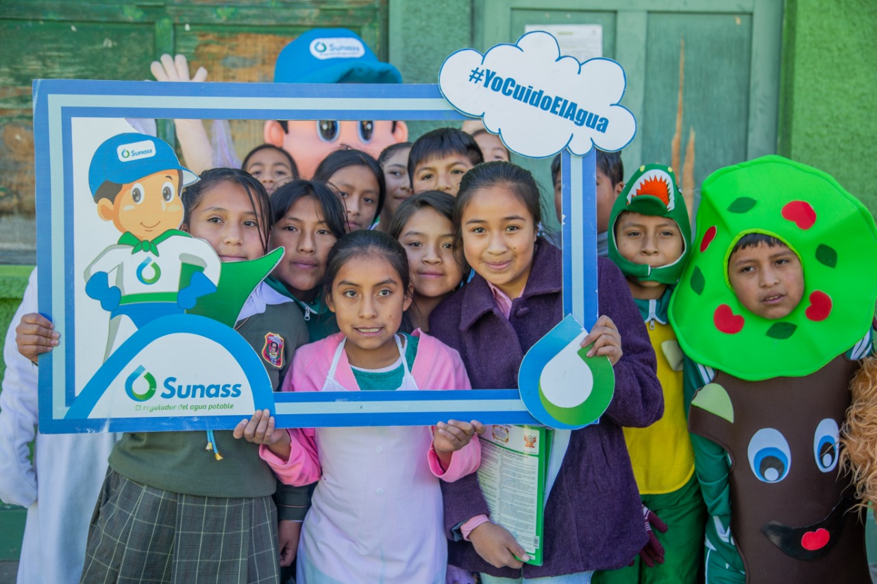 Un centenar de escolares huaracinos promoverá el uso responsable del agua potable