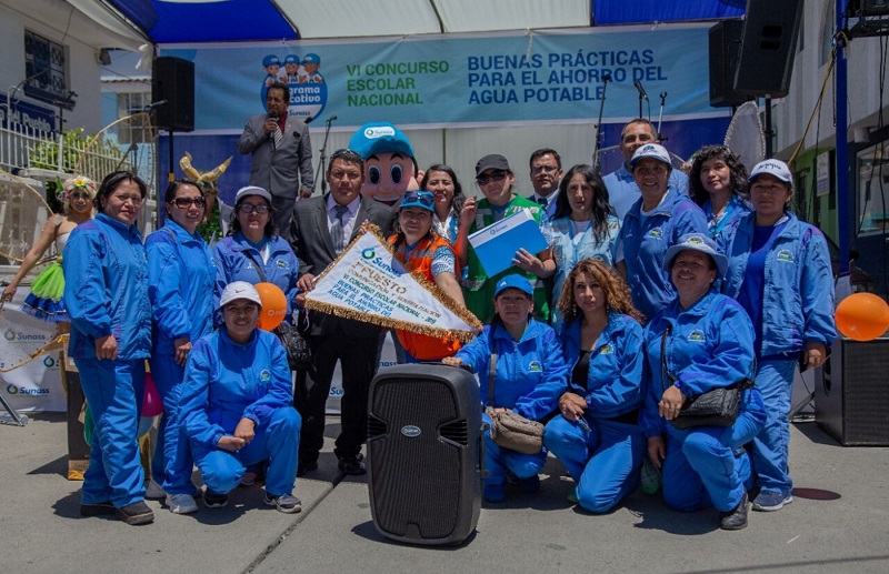 Sunass reconoce a escolares ancashinos por buenas prácticas en el ahorro del agua potable