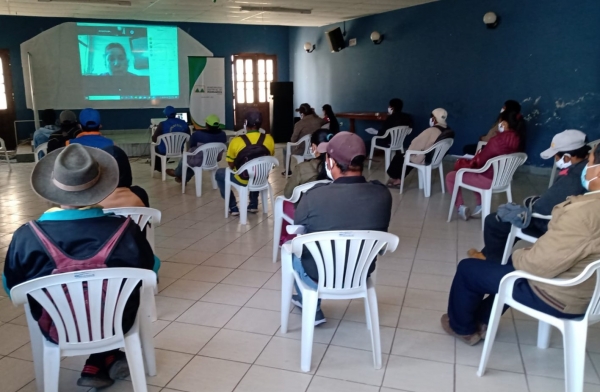 Áncash: Sunass difunde reglamento de calidad de saneamiento en el distrito de Huacchis