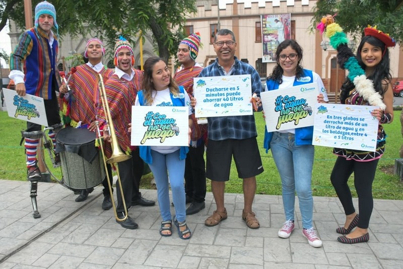 Sunass promueve uso responsable del agua potable durante verano y carnavales