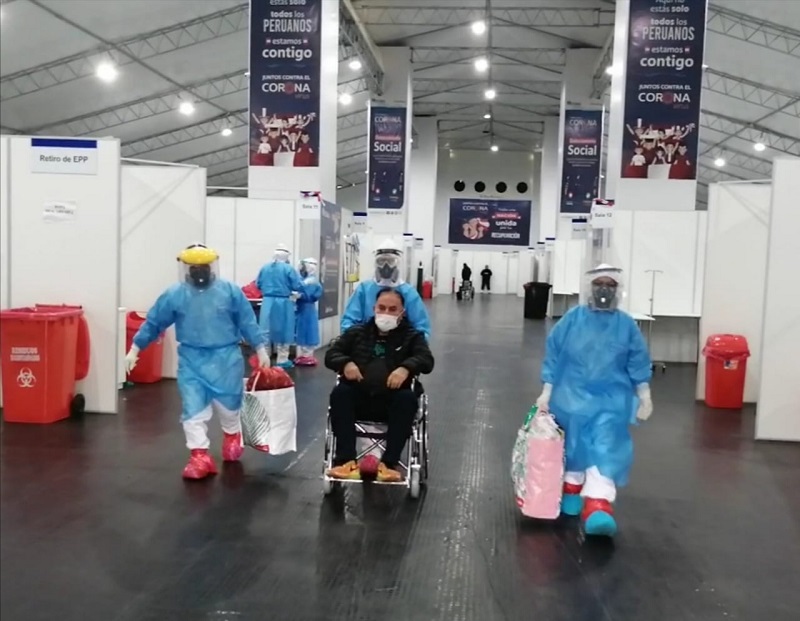 EsSalud Áncash otorga alta a 164 pacientes que superaron el covid-19 en la Villa EsSalud Chimbote