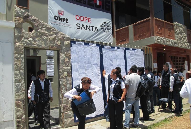 ONPE publica en sus sedes e internet la lista de miembros de mesa