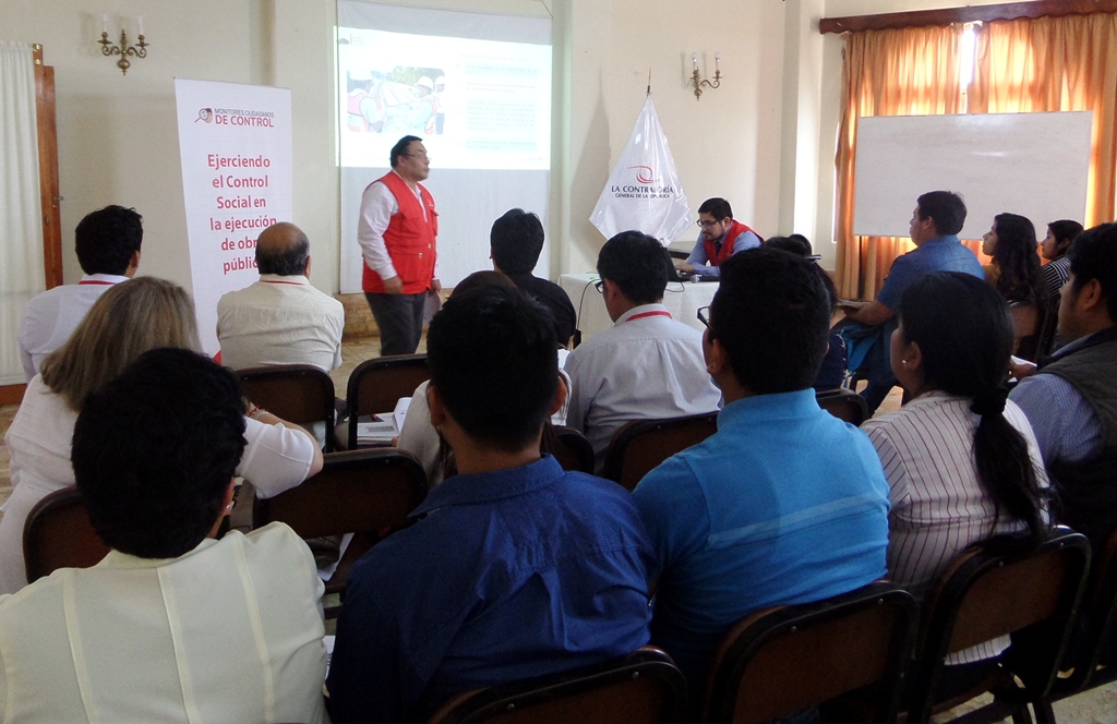 Contraloría capacitó a primer grupo de Monitores Ciudadanos de Control para Áncash