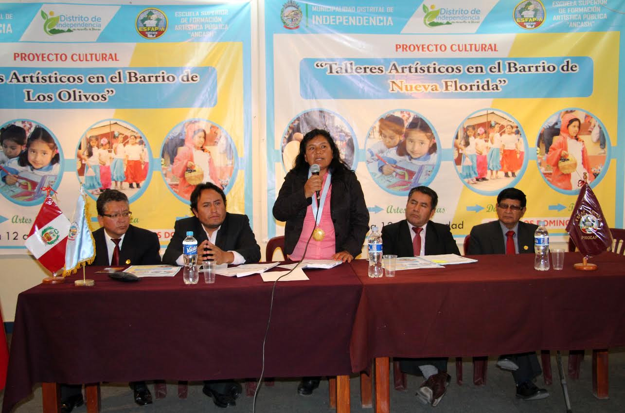  Promueven talleres artísticos en barrios de Independencia