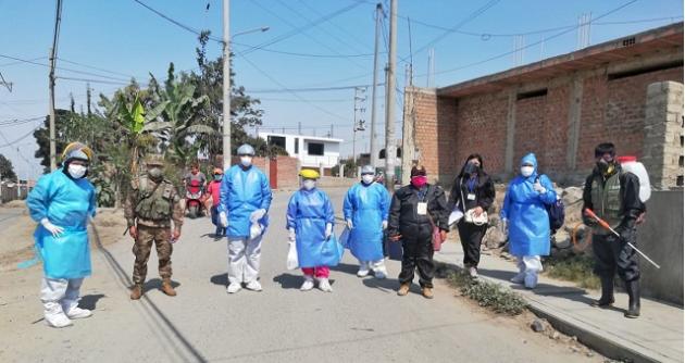 Operativo "Tayta" detectó a 111 personas positivas al covid-19 en Nepeña